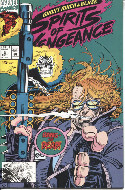 Ghost Rider & Blaze (1992 Series) #2 NM- 9.2 Ghost Rider & Blaze (1992 Series) #2 NM- 9.2