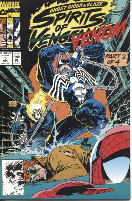 Ghost Rider & Blaze (1992 Series) #5 NM- 9.2