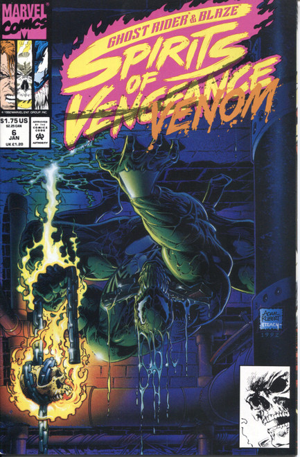 Ghost Rider & Blaze (1992 Series) #6 NM- 9.2