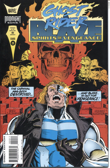 Ghost Rider & Blaze (1992 Series) #20 NM- 9.2