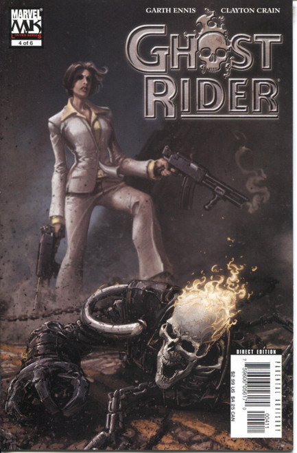 Ghost Rider (2005 Series) #4 NM- 9.2 Ghost Rider (2005 Series) #4 NM- 9.2