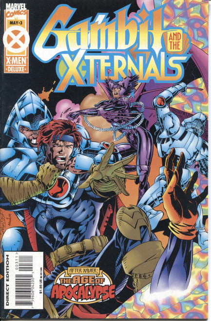 Gambit X-Ternals (1995 Series) #3 NM- 9.2 Gambit X-Ternals (1995 Series) #3 NM- 9.2