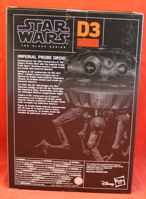 Star Wars 6" Action Figure Black Series - #D3 Imperial Probe Droid