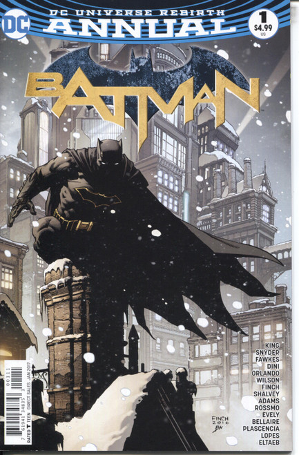 Batman (2016 Series) #1 Annual NM- 9.2 Batman (2016 Series) #1 Annual NM- 9.2