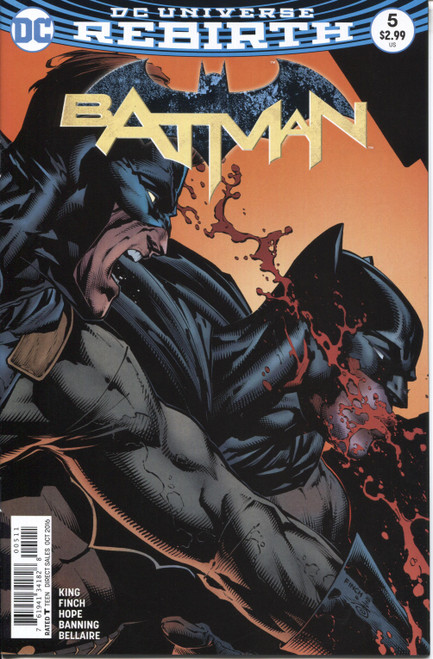 Batman (2016 Series) #5 A NM- 9.2 Batman (2016 Series) #5 A NM- 9.2