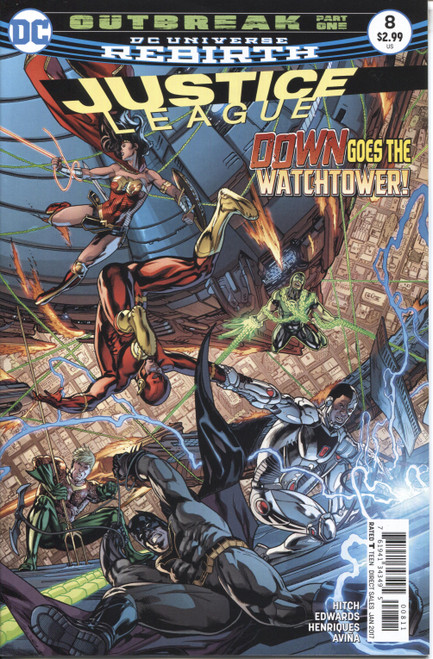 Justice League (2016 Series) #8 A NM- 9.2 Justice League (2016 Series) #8 A NM- 9.2