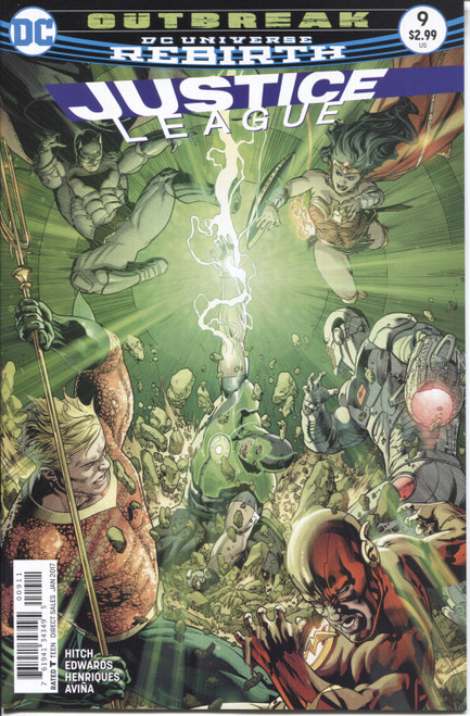 Justice League (2016 Series) #9 A NM- 9.2 Justice League (2016 Series) #9 A NM- 9.2