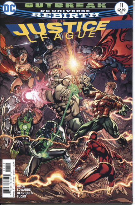 Justice League (2016 Series) #11 A NM- 9.2 Justice League (2016 Series) #11 A NM- 9.2