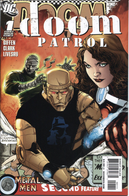 Doom Patrol (2009 Series) #1 A NM- 9.2