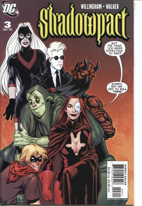 Shadowpact (2006 Series) #3 NM- 9.2