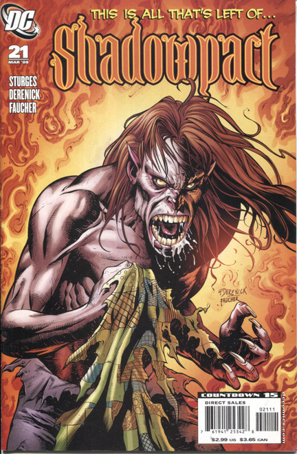 Shadowpact (2006 Series) #21 NM- 9.2 Shadowpact (2006 Series) #21 NM- 9.2