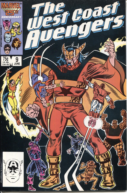 West Coast Avengers (1985 Series) #9 NM- 9.2 West Coast Avengers (1985 Series) #9 NM- 9.2