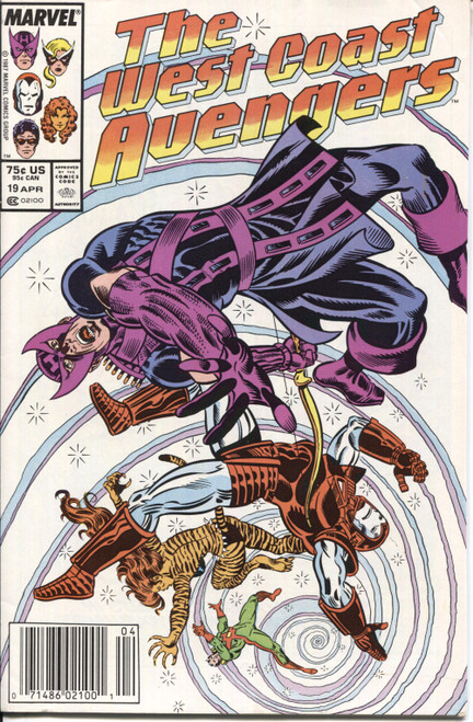 West Coast Avengers (1985 Series) #19 Newsstand NM- 9.2 West Coast Avengers (1985 Series) #19 Newsstand NM- 9.2