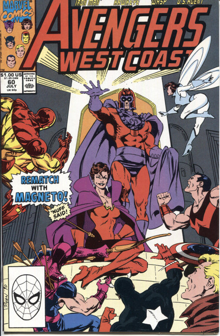 West Coast Avengers (1985 Series) #60 NM- 9.2 West Coast Avengers (1985 Series) #60 NM- 9.2