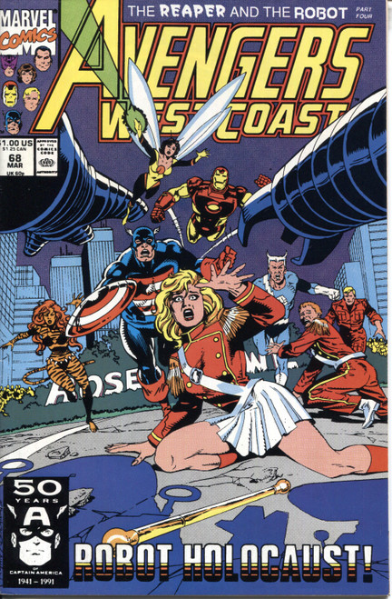 West Coast Avengers (1985 Series) #68 NM- 9.2 West Coast Avengers (1985 Series) #68 NM- 9.2