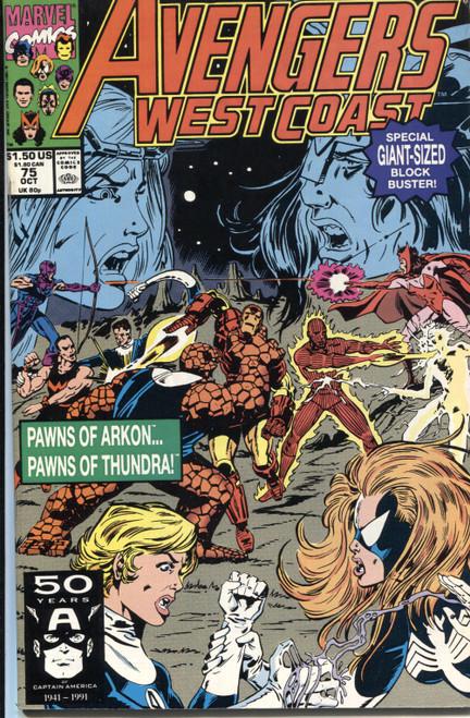 West Coast Avengers (1985 Series) #75 NM- 9.2
