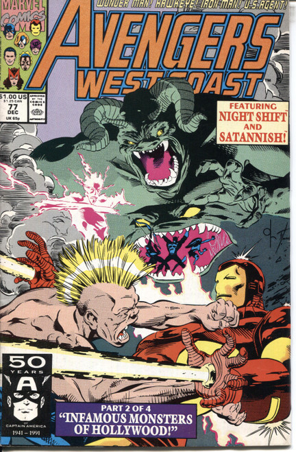 West Coast Avengers (1985 Series) #77 NM- 9.2 West Coast Avengers (1985 Series) #77 NM- 9.2