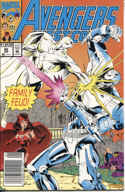 West Coast Avengers (1985 Series) #90 Newsstand NM- 9.2 West Coast Avengers (1985 Series) #90 Newsstand NM- 9.2