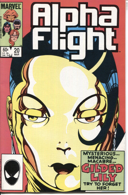 Alpha Flight (1983 Series) #20 NM- 9.2