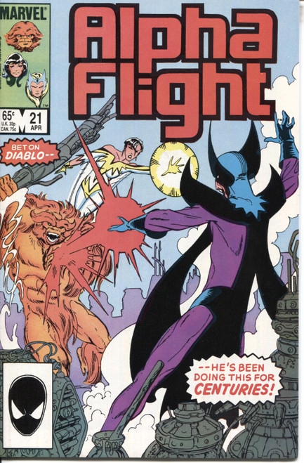Alpha Flight (1983 Series) #21 NM- 9.2