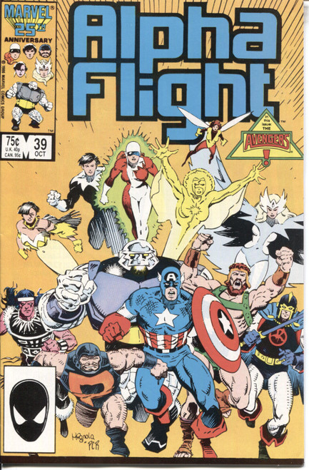 Alpha Flight (1983 Series) #39 NM- 9.2
