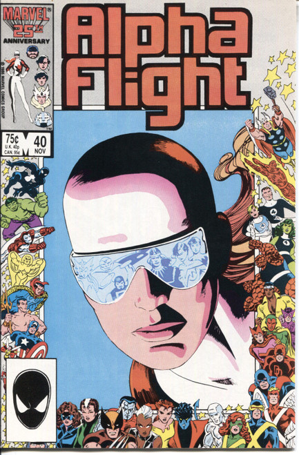 Alpha Flight (1983 Series) #40 NM- 9.2 Alpha Flight (1983 Series) #40 NM- 9.2
