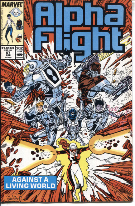 Alpha Flight (1983 Series) #57 NM- 9.2
