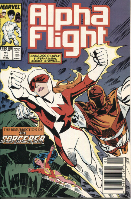 Alpha Flight (1983 Series) #71 Newsstand NM- 9.2