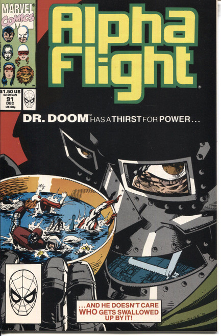 Alpha Flight (1983 Series) #91 NM- 9.2