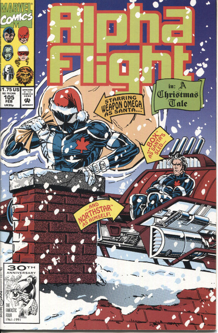 Alpha Flight (1983 Series) #105 NM- 9.2