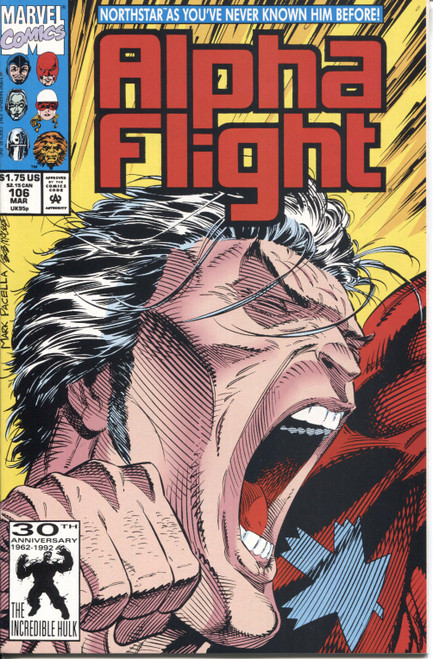 Alpha Flight (1983 Series) #106 A NM- 9.2