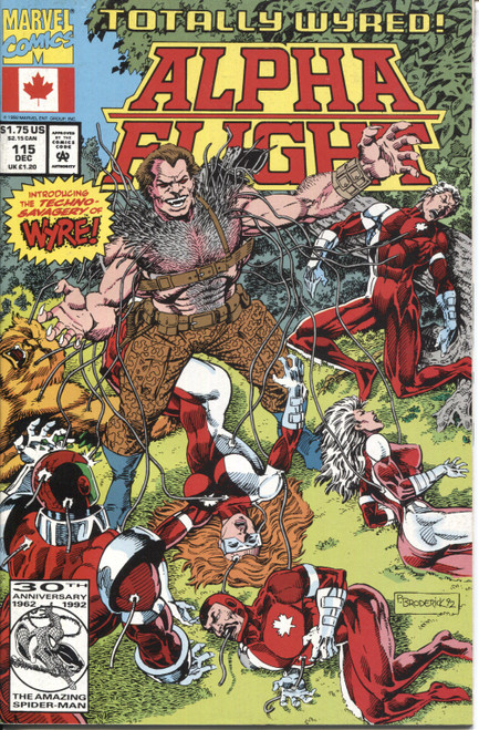 Alpha Flight (1983 Series) #115 NM- 9.2