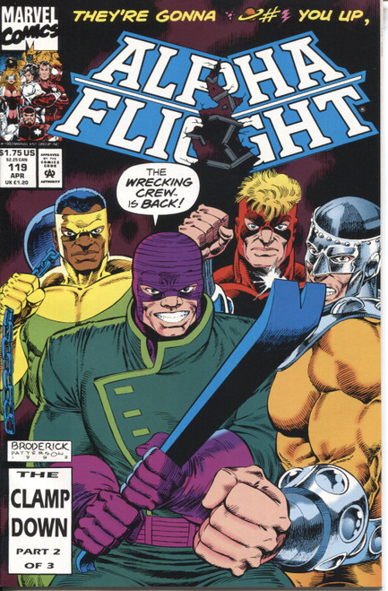 Alpha Flight (1983 Series) #119 NM- 9.2