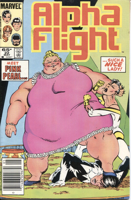 Alpha Flight (1983 Series) #22 Newsstand NM- 9.2