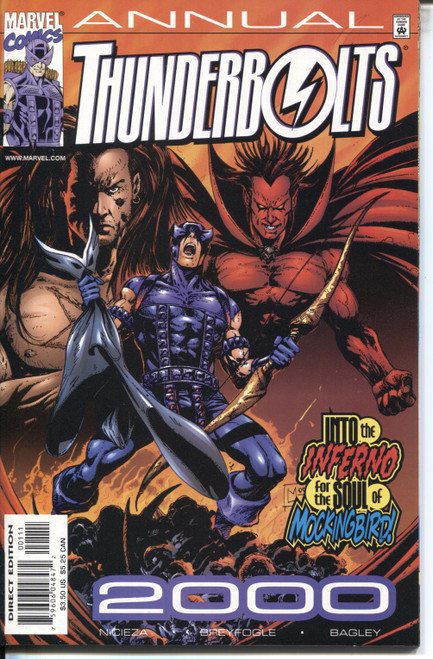 Thunderbolts (1997 Series) #2 Annual NM- 9.2 Thunderbolts (1997 Series) #2 Annual NM- 9.2