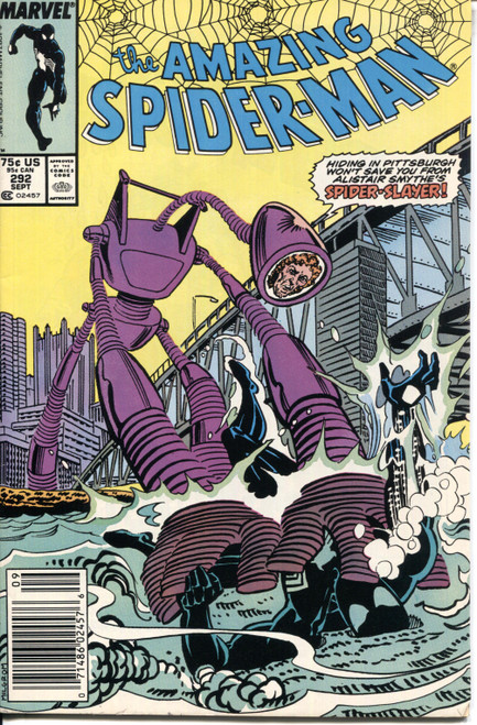 Amazing Spider-Man (1963 Series) #292 Newsstand NM- 9.2