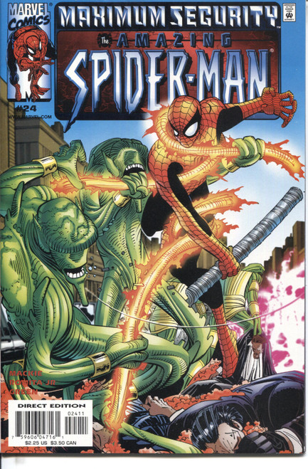 Amazing Spider-Man (1999 Series) #24 #465 NM- 9.2 Amazing Spider-Man (1999 Series) #24 #465 NM- 9.2