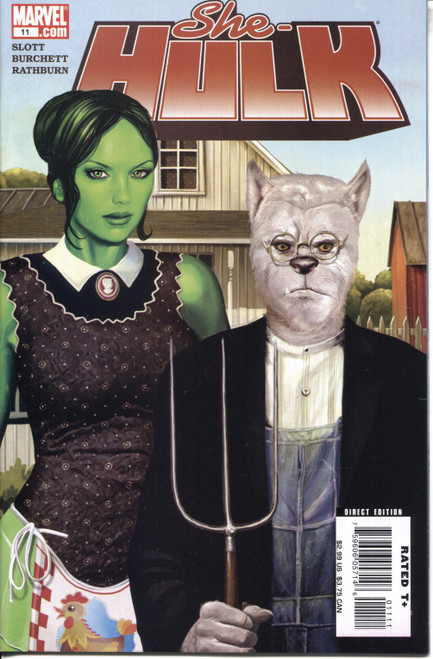 She-Hulk (2005 Series) #11 NM- 9.2 She-Hulk (2005 Series) #11 NM- 9.2