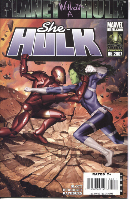 She-Hulk (2005 Series) #18 NM- 9.2 She-Hulk (2005 Series) #18 NM- 9.2