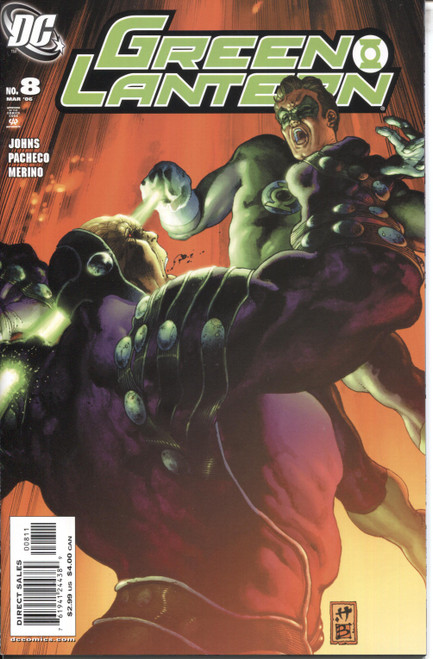 Green Lantern (2005 Series) #8 A NM- 9.2