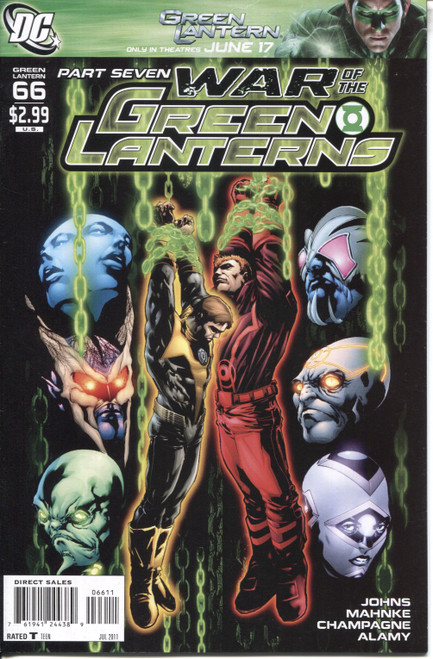 Green Lantern (2005 Series) #66 A NM- 9.2