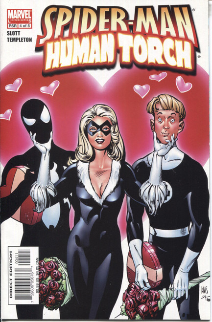 Spider-Man Human Torch (2005 Series) #4 NM- 9.2 Spider-Man Human Torch (2005 Series) #4 NM- 9.2