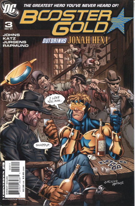 Booster Gold (2007 Series) #3 NM- 9.2