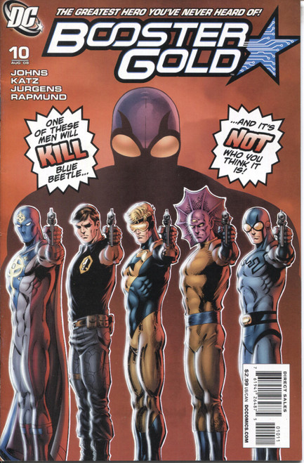 Booster Gold (2007 Series) #10 NM- 9.2