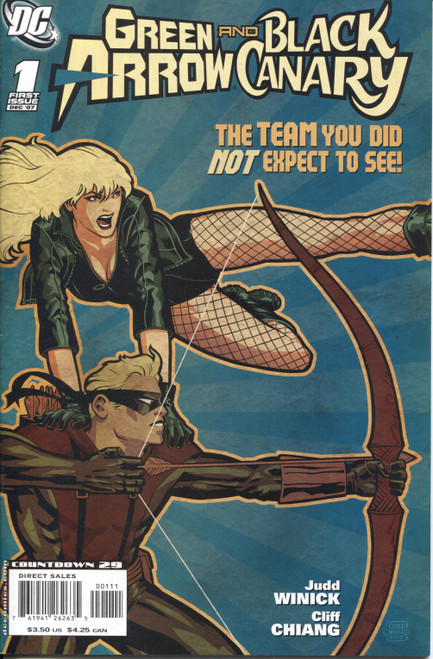 Green Arrow & Black Canary (2007 Series) #1 A NM- 9.2