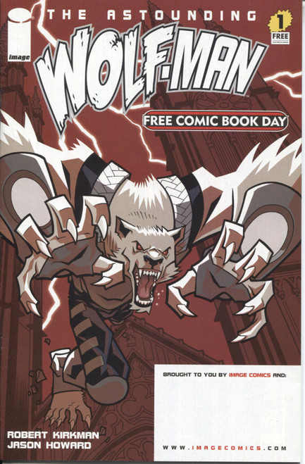 Astounding Wolf-Man (2007 Series) #1 FCBD NM- 9.2