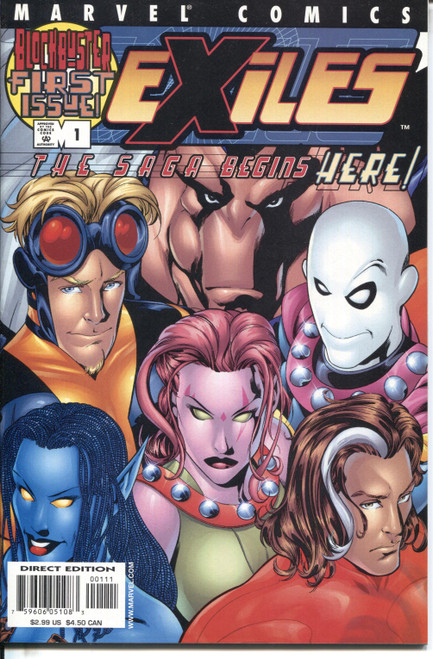 Exiles (2001 Series) #1 NM- 9.2