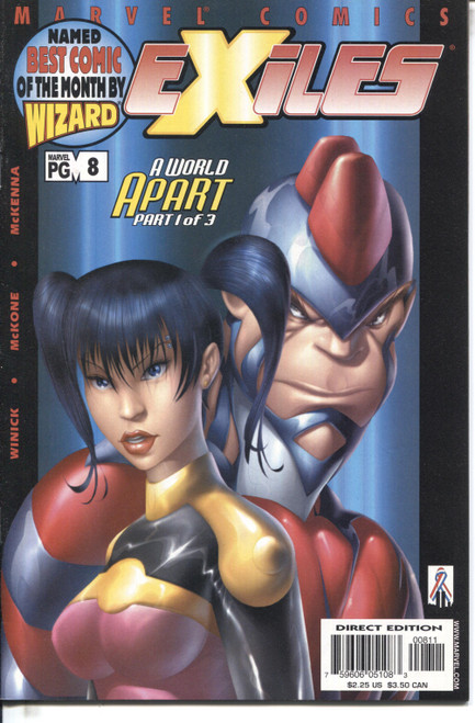 Exiles (2001 Series) #8 NM- 9.2