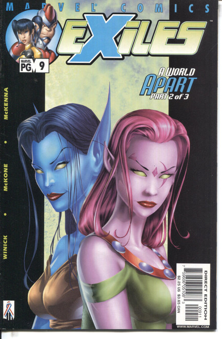 Exiles (2001 Series) #9 NM- 9.2