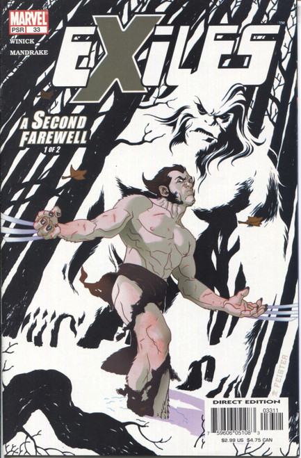 Exiles (2001 Series) #33 NM- 9.2